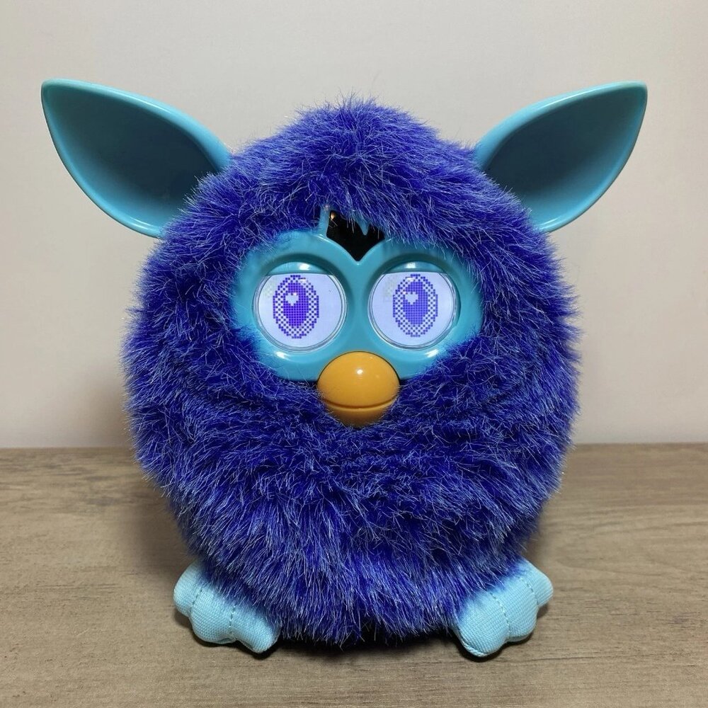 Furby Interactive Toy 2012 Blue Tested Working